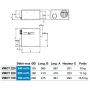 Caisson d'extraction ou de soufflage extra-plat VMCT NATHER