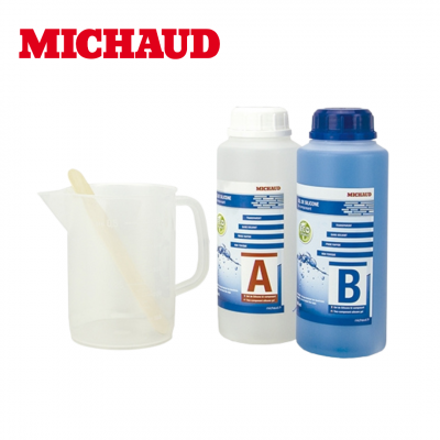Gel bi-composant en bouteille de 1L MICHAUD