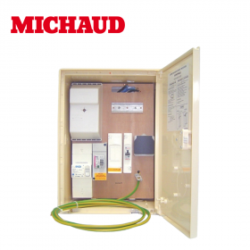 Coffret de chantier provisoire monophasé 15/45A + prise 16A MICHAUD