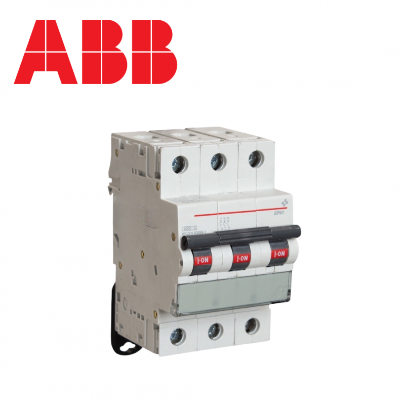 Disjoncteur Triphase 63a