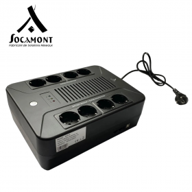 Onduleur Line Interactive 8 prises 600VA/360W SOCAMONT