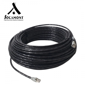 Cordon Ethernet pour extérieur CAT6A avec connecteurs RJ45 SOCAMONT