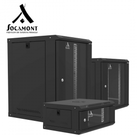 Coffret mural monté avec porte en verre 19 pouces - ligne 60 SOCAMONT
