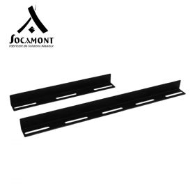 Rail en L fixe pour coffrets Ligne 100 profondeur 450mm SOCAMONT