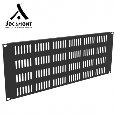 Panneau 19 pouces avec aération - 4U SOCAMONT