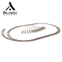 Lot de 12 pigtails multimodes OM3 (50/125 µm) - connectique LC - 1 mètre SOCAMONT
