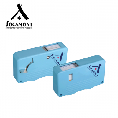 Cassette de nettoyage pour connecteurs optiques SOCAMONT