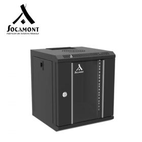Coffret mural monté avec porte en verre 10 pouces - 6U SOCAMONT