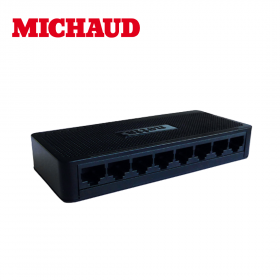 Switch Ethernet 8 ports RJ45 100 Mbps MICHAUD