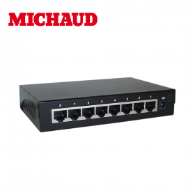 Switch Ethernet 8 ports RJ45 Gigabit 100 Mbps MICHAUD