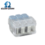 Connexions rapides à levier 3 entrées pour fils souples et rigides 0,2 à 6mm² EUR'OHM