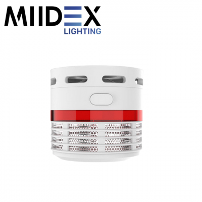 Détecteur de fumée à pile lithium - autonomie 10 ans MIIDEX LIGHTING