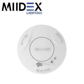 Détecteur de fumée PROTECK Slim à pile lithium - autonomie 10 ans MIIDEX LIGHTING