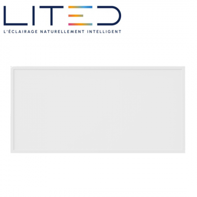 Panneau LED AZURE encastrable 50W 5700lm 3000K sans driver LITED