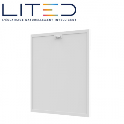 Panneau LED AZURE encastrable 40W 4800lm 4000K avec driver détection PIR et luminosité LITED