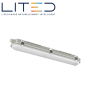 Réglette industrielle BALDER 18 à 52W étanche IP65 avec driver 110° ON/OFF LITED