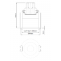 Downlight LUCAS40 4W - ⌀44mm - 18° ON/OFF LITED