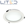 Spot LED TERTIA encastrable 26W 3120lm sans driver 90° prismatique LITED