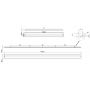 Cadre saillie 600x1200mm pour panneau LED LITED
