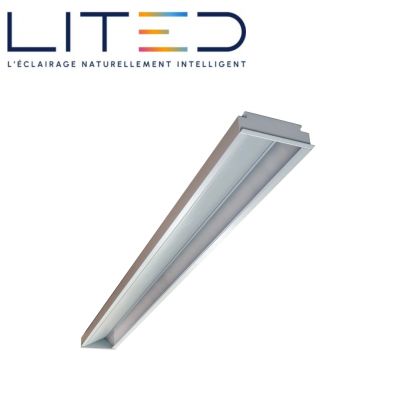 Panneau LED suspendu ASYM SCHOOL 1175mm 4000K 23W ON/OFF LITED