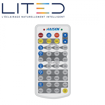 Télécommande de contrôle pour capteurs STACK LITED