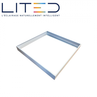 Cadre saillie 600x600mm pour panneau LED LITED