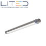 Réglette LED ERIE 1372mm 4000K 26W opale ON/OFF étanche IP69K LITED