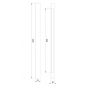 Suspension LED PANDO 50mm bois 3000K 27W opale DALI LITED