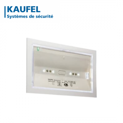 Platine d'encastrement sans porte étiquette murale ou plafond KAUFEL
