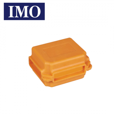 Lot de 4 boîtes de jonction orange pré-remplie de gel isolant 41x28x19mm IMO
