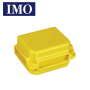 Boîte de jonction jaune pré-remplie de gel isolant 53x39x24mm IMO