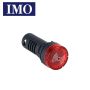 Buzzer lumineux à LED 230V AC pour montage sur panneau Ø22,5mm IMO