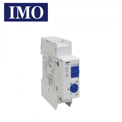 Minuterie d'escalier 20min 220V AC pour montage sur rail DIN IMO