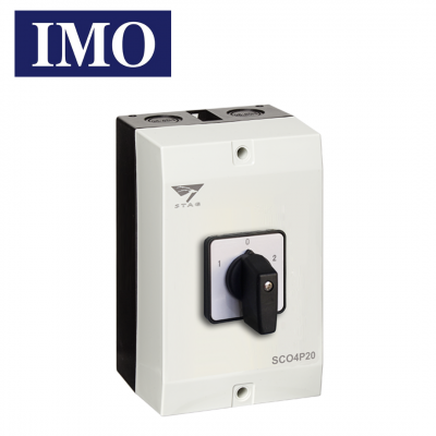 Inverseur de source 4P 20A à 100A en boîte étanche IP65 - série SCO4P IMO
