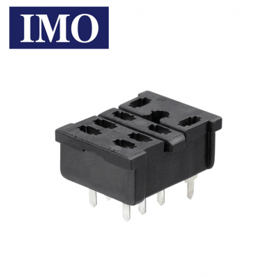 Support rail DIN pour relais embrochable QYE21 IMO