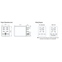 Relais embrochable avec LED 2 pôles - 24V à 240V - AC/DC IMO