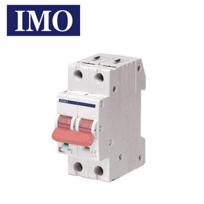 Interrupteur sectionneur bipolaire - 100A certifié CE IMO
