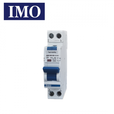 Disjoncteur différentiel 1P+N compact - 6kA - 30mA - Type AC ou A - Courbe C - 10A à 32A IMO