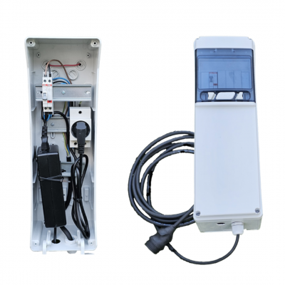 Coffret mobile pour 1 chargeur de vélo et trottinette POLAMARY