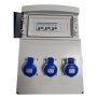 Coffret de camping 3 prises CEE avec disj. diff IMO POLAMARY