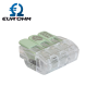 Connexions rapides à levier 3 entrées pour fils souples et rigides 0,2 à 2,5mm² EUR'OHM