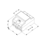 Compteur électrique modulaire 80A tétrapolaire certifié MID KETLER