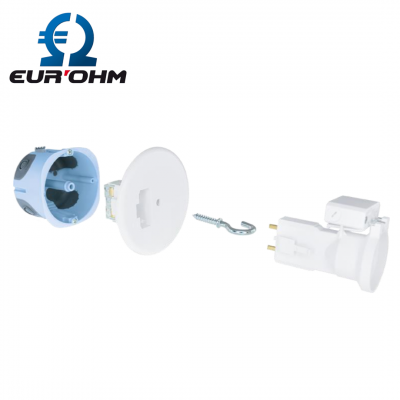 Kit DCL point de centre XL AIR’métic Ø67mm + fiche/douille E27 EUR'OHM