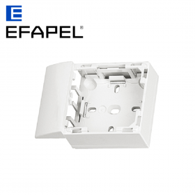 Adaptateur latéral série 47 pour moulure 40x12,5mm EFAPEL