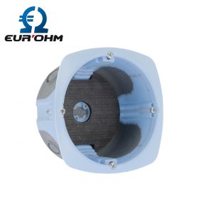 Boite d'encastrement coupe-feu 1 poste Ø85mm - étanche à l'air EUR'OHM
