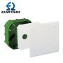 Boîte de dérivation encastrée 100x100x40mm pour maçonnerie EUR'OHM