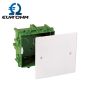 Boîte de dérivation encastrée 75x75x40mm pour maçonnerie EUR'OHM