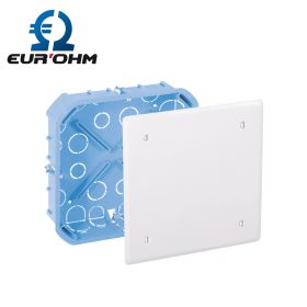 Boîte de dérivation encastrée 170x170x55mm pour cloisons sèches EUR'OHM