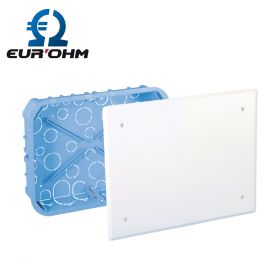 Boîte de dérivation encastrée 250x190x60mm pour cloisons sèches EUR'OHM