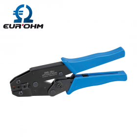 Pince à sertir pour cosses pré-isolées de 0,5 à 6mm² EUR'OHM
